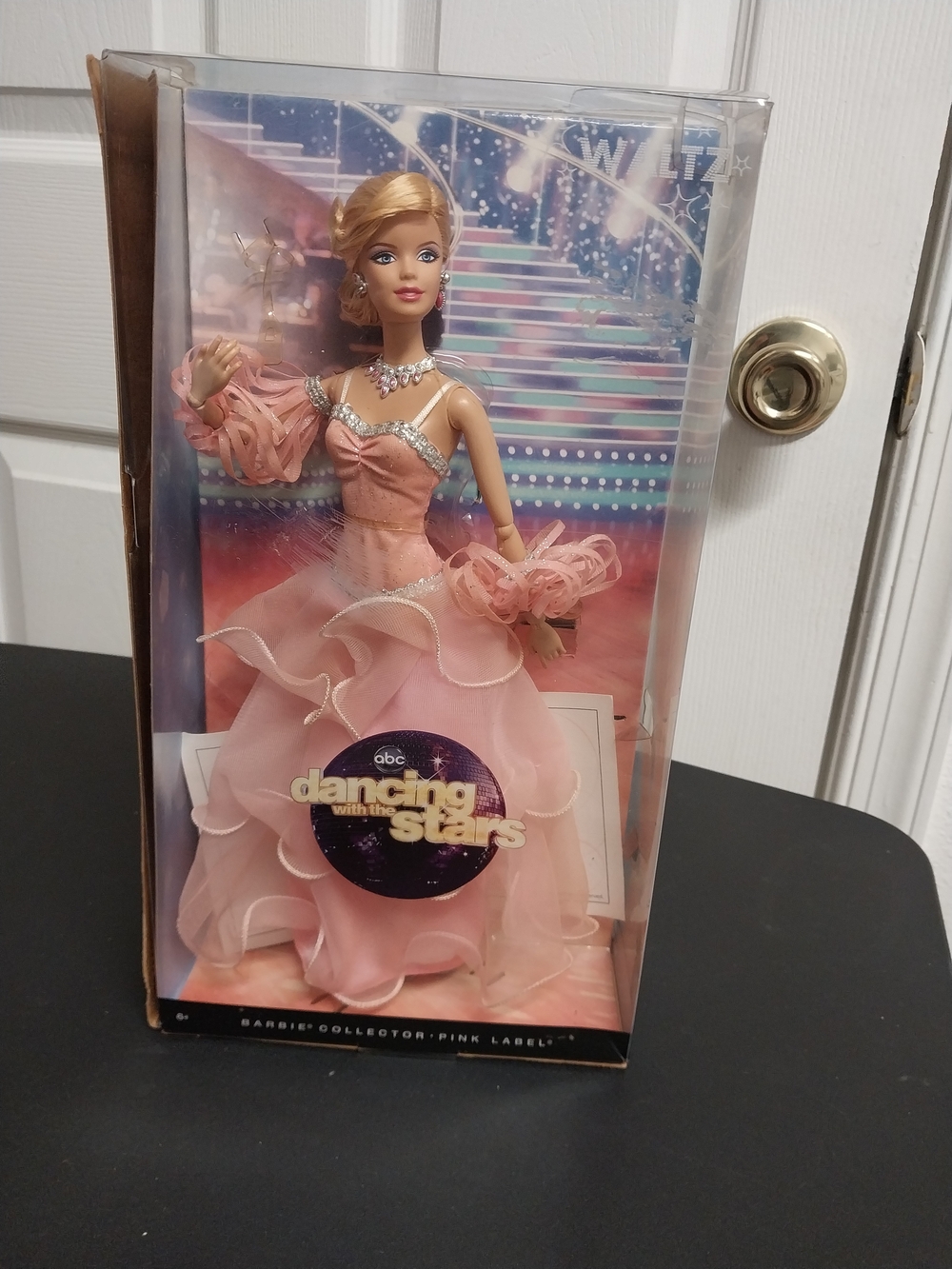 Dancing with the Stars Waltz Barbie in Pink Gown